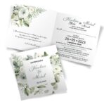 Zaproszenia ślubne - Gipsówka - 8wzorów - obrazek 7