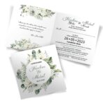 Zaproszenia ślubne - Gipsówka - 8wzorów - obrazek 8