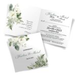 Zaproszenia ślubne - Gipsówka - 8wzorów - obrazek 9