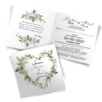 Zaproszenia ślubne - Gipsówka - 8wzorów - obrazek 2