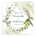 Zaproszenia ślubne - Laura2 - 12wzorów