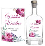 Naklejki na wódkę weselną