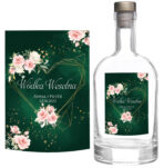 Naklejki na wódkę weselną