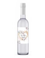 Naklejki na butelki na wódkę weselną 8szt - obrazek 11