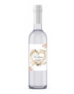 Naklejki na butelki na wódkę weselną 8szt - obrazek 7