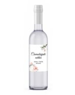 Naklejki na butelki na wódkę weselną 8szt - obrazek 4