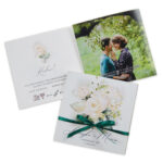 Zaproszenia ślubne składane - Odeta - 7wzorów