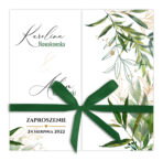 Zaproszenia ślubne Brama - Hilda - 10wzorów