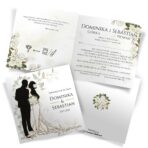 Zaproszenia ślubne - Ariana3 - 9wzorów - obrazek 4