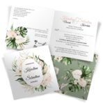 Zaproszenia ślubne - JUNGLE - 16wzorów - obrazek 13