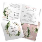 Zaproszenia ślubne - JUNGLE - 16wzorów - obrazek 4