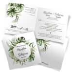 Zaproszenia ślubne - JUNGLE - 16wzorów - obrazek 5