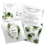 Zaproszenia ślubne - JUNGLE - 16wzorów - obrazek 6