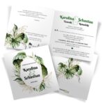 Zaproszenia ślubne - JUNGLE - 16wzorów - obrazek 7