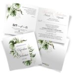 Zaproszenia ślubne - JUNGLE - 16wzorów - obrazek 8