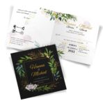 Zaproszenia ślubne czarne - Karmen - 12 wzorów - obrazek 6