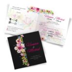 Zaproszenia ślubne czarne - Karmen - 12 wzorów - obrazek 12