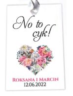 Zawieszki prostokątne 10 szt. 16wzorów - obrazek 5