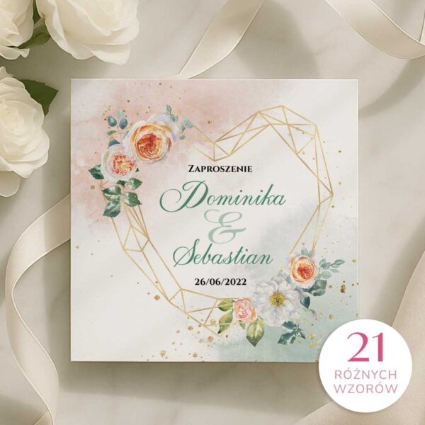 zaproszenia ślubne personalizowane