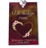 Zawieszki prostokątne 10 szt. ciemne - 57wzorów - obrazek 8