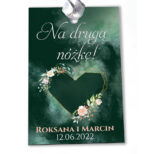 Zawieszki prostokątne 10 szt. ciemne - 57wzorów - obrazek 5