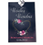 Zawieszki prostokątne 10 szt. ciemne - 57wzorów - obrazek 2