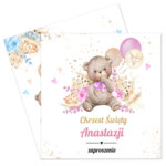 Zaproszenia na Chrzest - Marisa