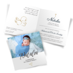 Zaproszenia na Chrzest - Estera - obrazek 6