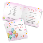 zaproszenia urodzinowe