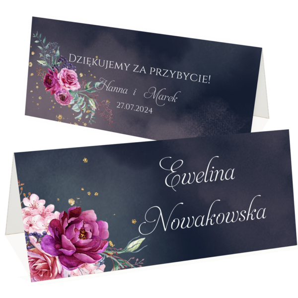 winietki na stół - C7