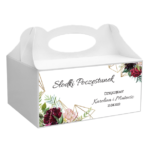 naklejki na pudełka na ciasto