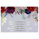 Blankiet złocone liście Elza5 8 szt.