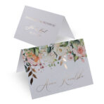 Winietki złocone liście Elza9