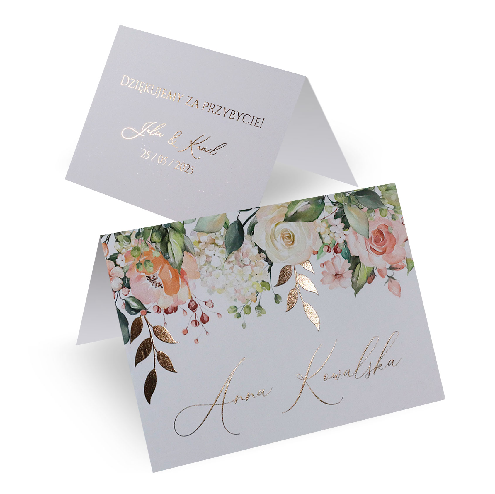 WINIETKI_wzór-2-_WIZ Winietki złocone liście Elza9 - obrazek 1