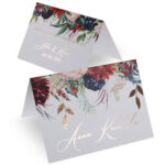 Winietki złocone liście Elza5