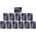 karty A4 12szt ciemne