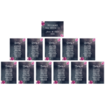 karty A4 12szt ciemne