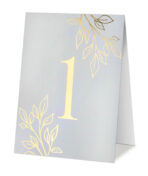 Numerki na stół złocone Ofelia3 7szt. 29 wzorów