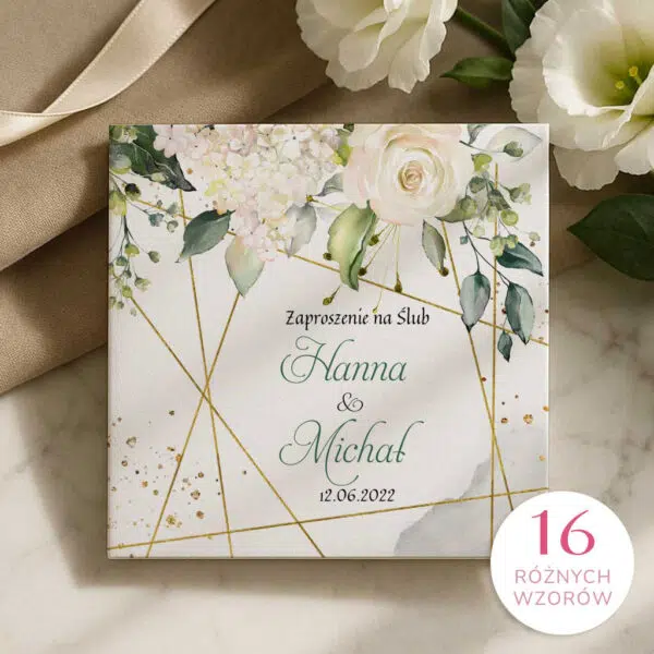 zaproszenia ślubne personalizowane