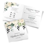 Zaproszenia Ślubne złocone - Elza10 - obrazek 2