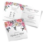 Zaproszenia Ślubne złocone - Elza6 - obrazek 2