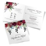 Zaproszenia Ślubne złocone - Elza5 - obrazek 2