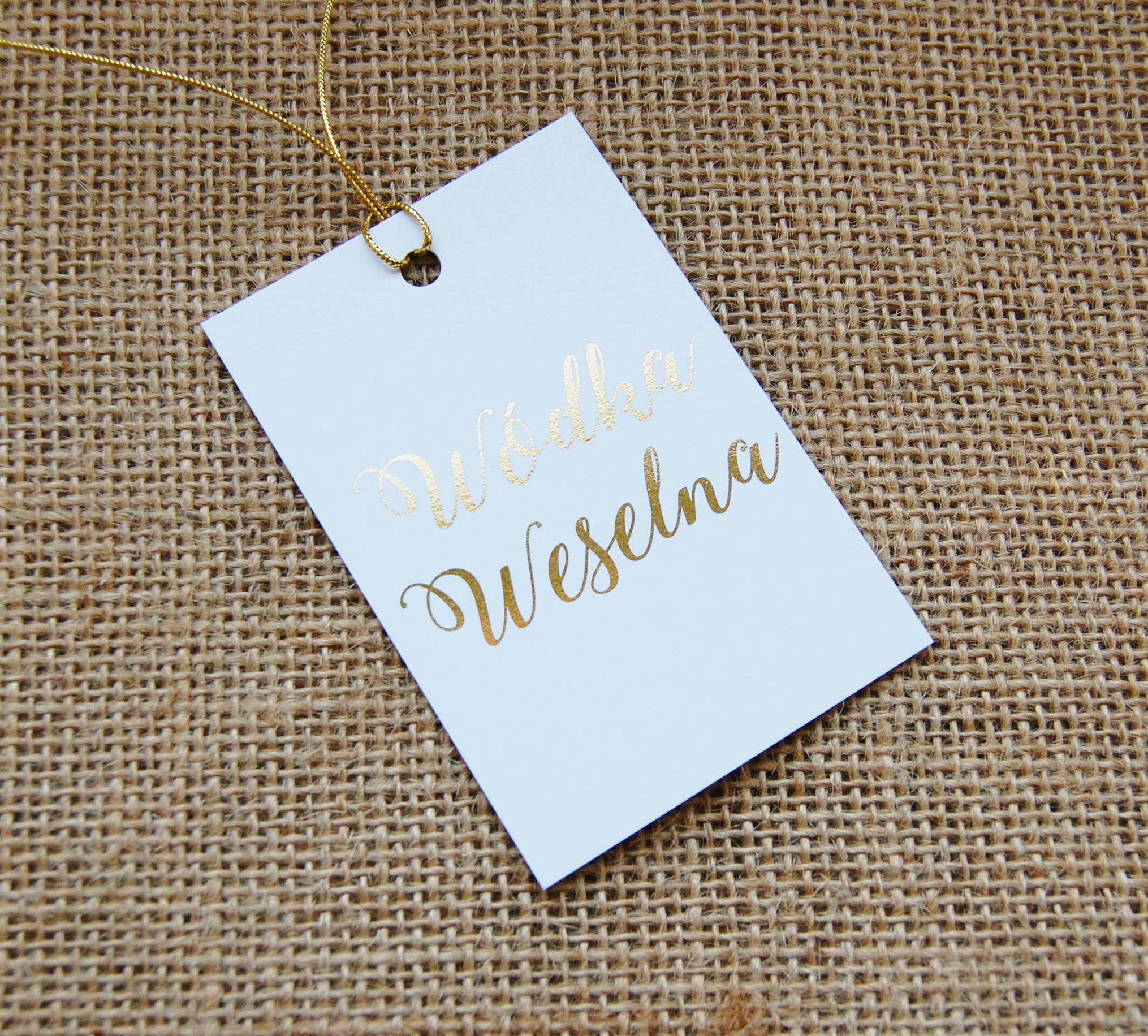 Zawieszki złocone - Napisy - 10szt