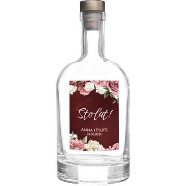 Naklejki na alkohol wesele