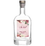 Naklejki na wódkę weselną Megan 8 wzorów - 8 szt. - obrazek 3