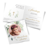 zaproszenia na chrzest ze zdjęciem