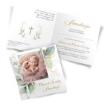 zaproszenia na chrzest ze zdjęciem