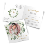 zaproszenia na chrzest ze zdjęciem