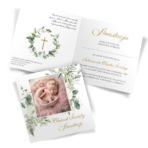 zaproszenia na chrzest ze zdjęciem