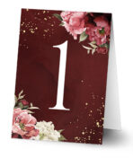 Numerki na stół Megan 8 wzorów 7 szt. - obrazek 9